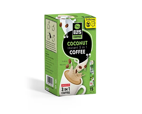 Elys Coffee - Coconut Instant 3 in 1 Coffee