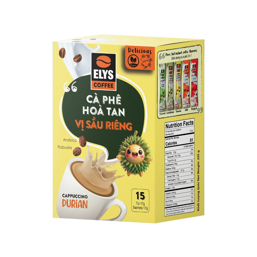 ELYS DURIAN CAPPUCCINO
